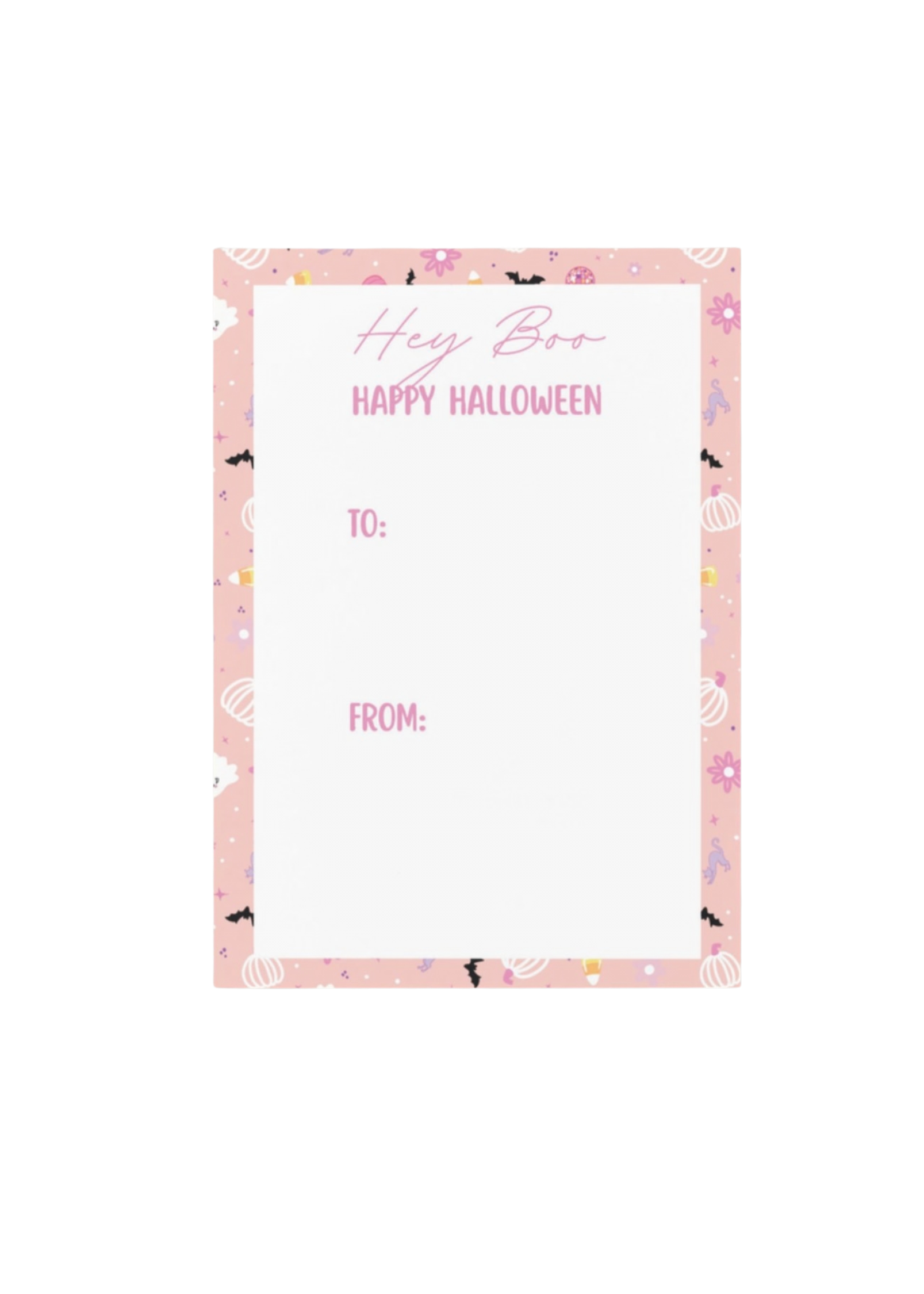 Hey Boo seasonal card